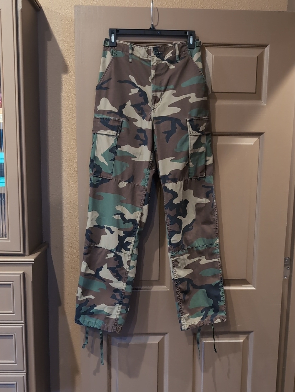 Camo Cargo Pants Army Surplus Style